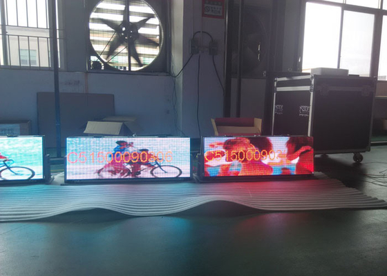 Digital Taxi Top Led Display Advertising wireless remote console
