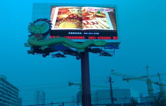 Outside Full Color LED Display PH10 1RGB Led Advertising Screens