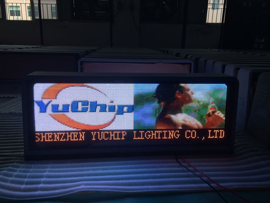 220V / 50HZ Advertising Taxi Top Led Display / Billboard / Sign